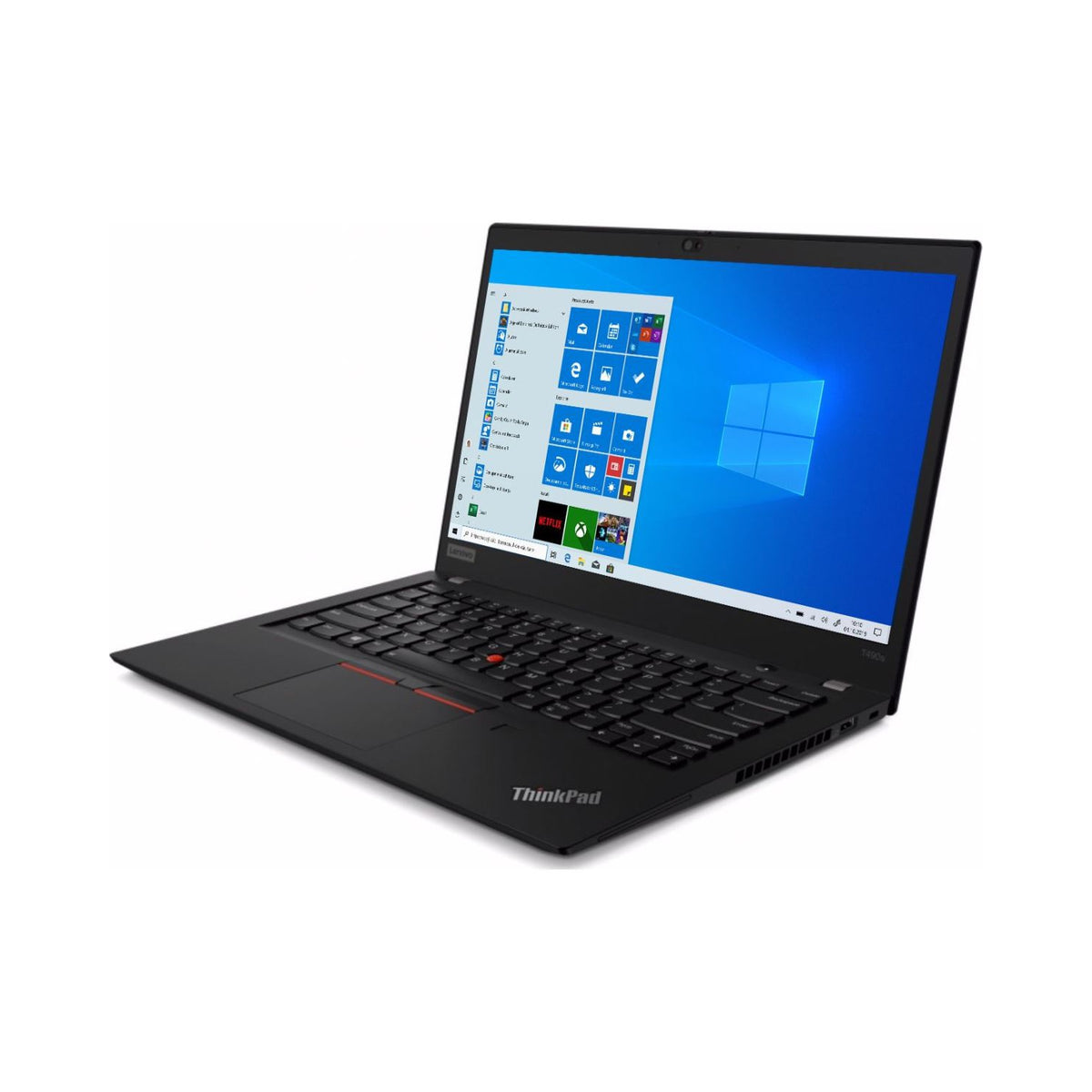 Refurbished (Excellent) - Lenovo ThinkPad T480s 14" FHD Touch Backlit keyboard Laptop - i5-8350U - 8GB DDR4 - 256GB SSD - 4 cores @ 3.60GHz  Windows 11 Pro - Black  - Image 1