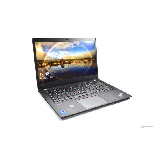 Refurbished (Excellent) - Lenovo ThinkPad T14s Gen 2,
Backlit Keyboard  Business Laptop, Intel Core i7-1185G7, 16GB RAM, 256GB SSD, 14" FHD, Win 11 Pro - Black - Image 1