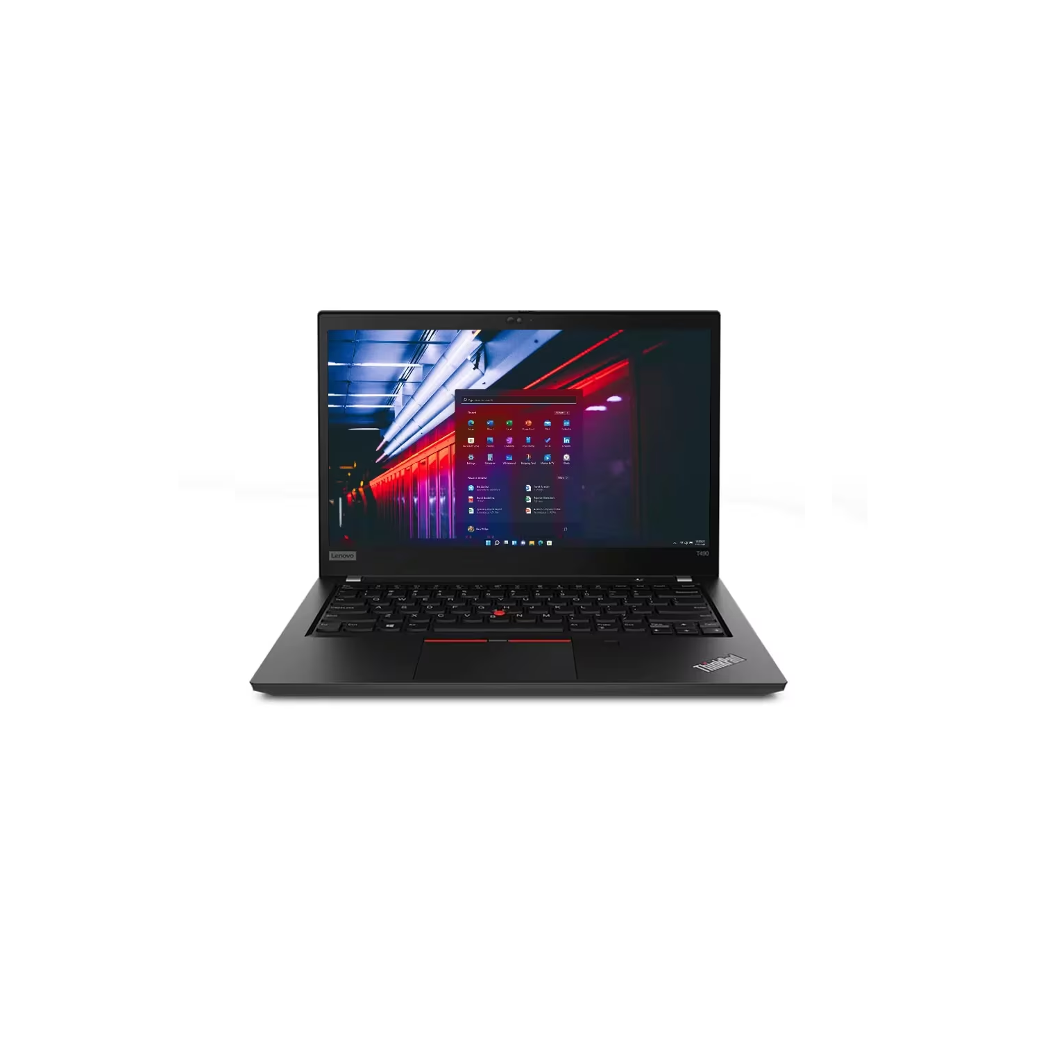 Refurbished (Excellent) - Lenovo ThinkPad 14" FHD T490 i5-8365U 16GB RAM  256GB SSD 4 cores @4.10GHz Backlit Keyboard  Windows 11 Pro Black - Image 3