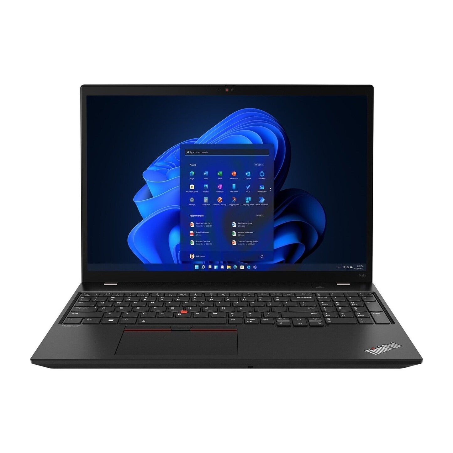 Refurbished (Good)  Lenovo ThinkPad P14s Gen 2 Intel Laptop | 14" FHD Touch | Core i7-1185G7 - 512GB SSD - 16GB RAM - vPRO - Nvidia Quadro T500 2GB | 4 cores @ 4.8 | Win11 Pro - Image 1