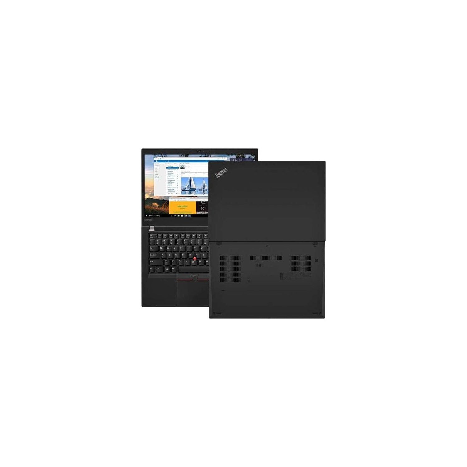 Refurbished (Excellent) - Lenovo ThinkPad T490 14" FHD Touch  i5-8265U 8GB RAM  256GB SSD 4 cores @3.90GHz Backlit Keyboard  Windows 11 Pro Black - Image 5