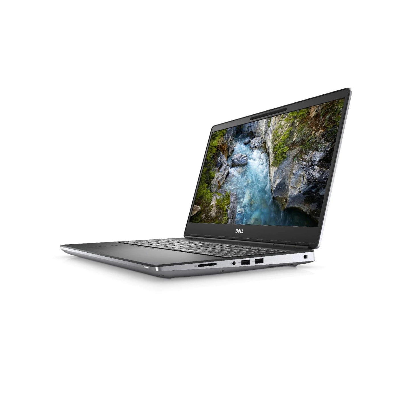Refurbished (Good) Dell Precision 7550 Workstation Laptop | 15.6" FHD  Backlit Keyboard  Core i7-10850H 1TB SSD  32GB RAM Nvidia Quadro T2000  6 cores@5.1GHz Win 11 Pro Silver - Image 1