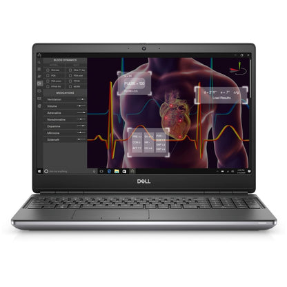 Refurbished (Good) Dell Precision 7550 Workstation Laptop | 15.6" FHD  Backlit Keyboard  Core i7-10850H 1TB SSD  32GB RAM Nvidia Quadro T2000  6 cores@5.1GHz Win 11 Pro Silver - Image 4