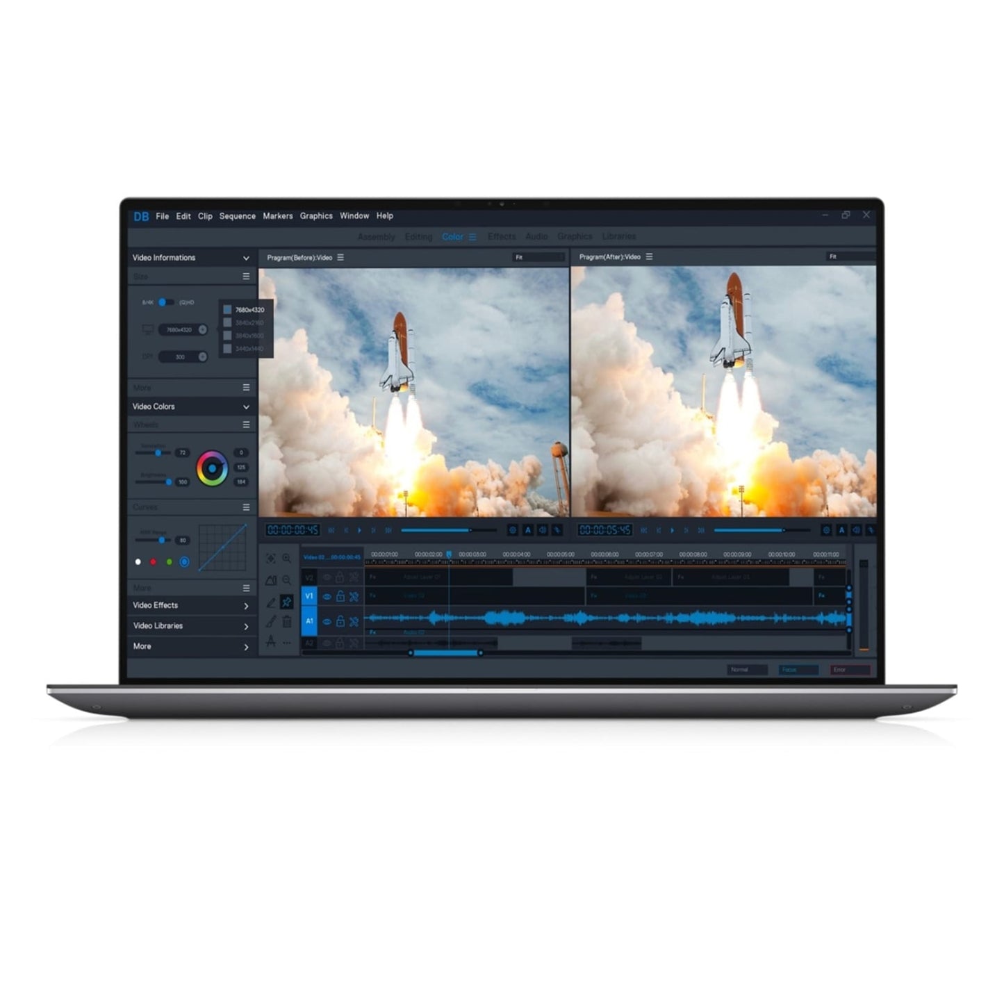 Refurbished (Excellent) Dell Precision 5550 Workstation Laptop 15.6" FHD+  Backlit Keyboard  Core i7-10875H  1TB SSD - 32GB RAM - Nvidia Quadro T2000  8cores@5.1GHz Win 11 Grey - Image 4