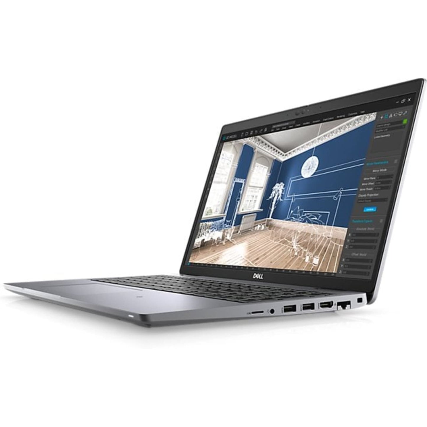 Refurbished (Excellent) Dell Precision 3560 Workstation Laptop 15.6" FHD  Backlit Bilingual Keyboard  Core i5-1145G7  1TB SSD  16GB RAM  Nvidia Quadro T500 4.4GHz Win 11 Pro Silver - Image 3