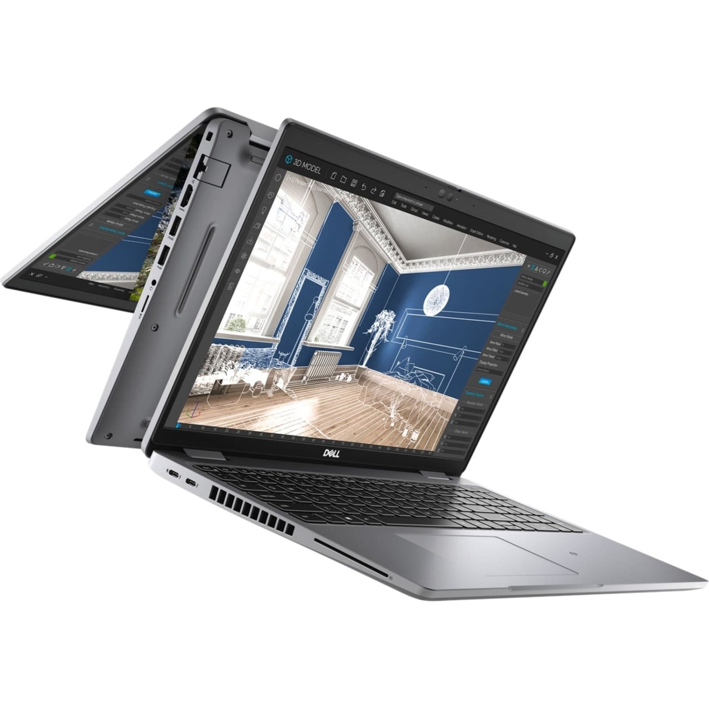Refurbished (Excellent) Dell Precision 3560 Workstation Laptop 15.6" FHD  Backlit Bilingual Keyboard  Core i5-1145G7  1TB SSD  16GB RAM  Nvidia Quadro T500 4.4GHz Win 11 Pro Silver - Image 5