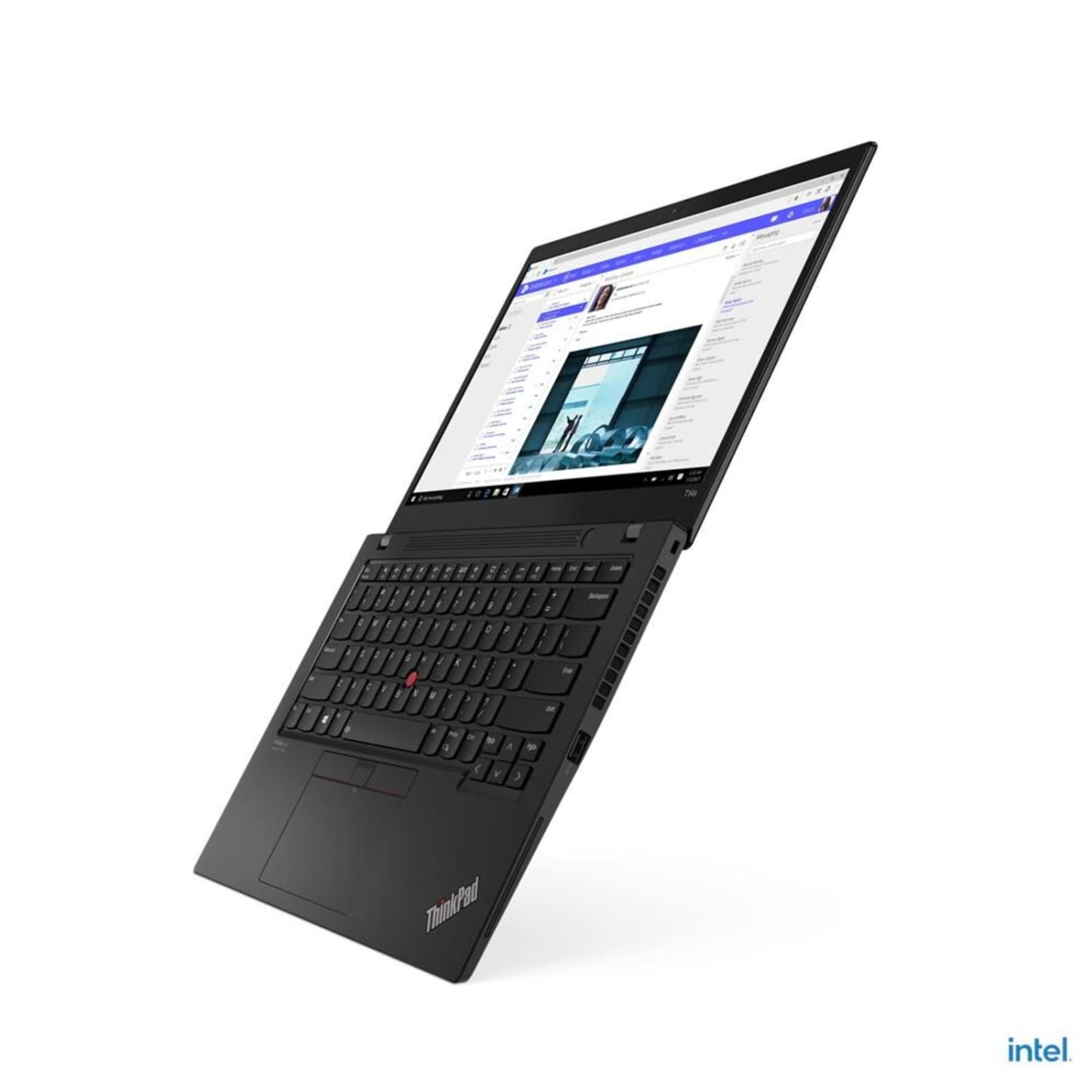 Refurbished (Excellent)  Lenovo ThinkPad T14s Gen 2 Intel Laptop | 14" 3840 x 2160 4K | Core i7-1165G7 - 512GB SSD Hard Drive - 16GB RAM | 4 cores @ 4.7 GHz  Win 11 Pro Grey  - Image 1