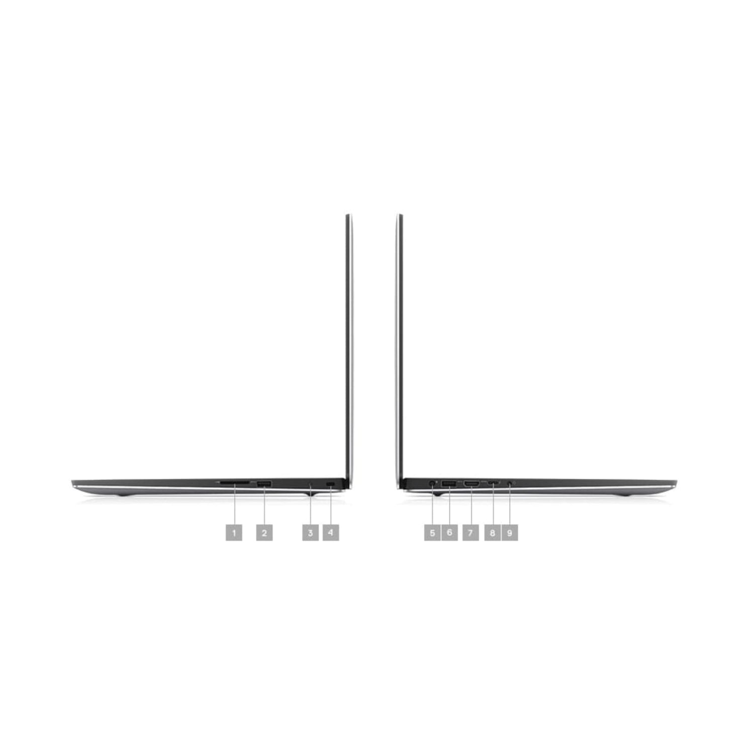 Refurbished (Excellent) Dell Precision 5540 Workstation Laptop 15.6" FHD  Core i9-9880H  2TB SSD  32GB RAM  Nvidia Quadro T2000  Backlit keyboard  8 cores@4.8GHz Win 11Pro Silver - Image 2