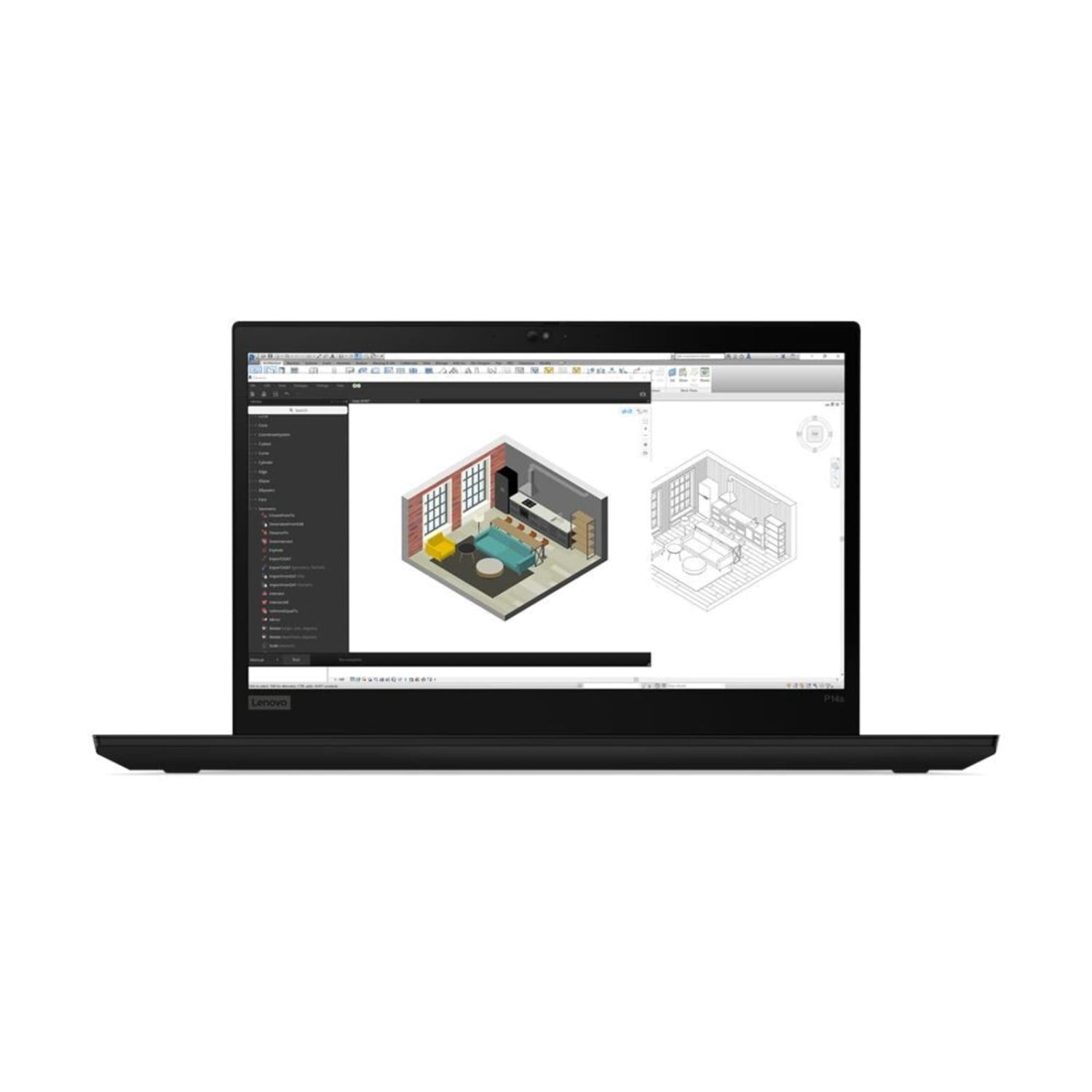 Refurbished (Good)  Lenovo ThinkPad P14s Gen 2 Intel Laptop | 14" FHD | Core i7-1185G7 - 512GB SSD - 16GB RAM - Nvidia Quadro T500 2GB | 4 cores @ 4.8 | Win11 Pro + 3 in 1 Adapter  - Image 2