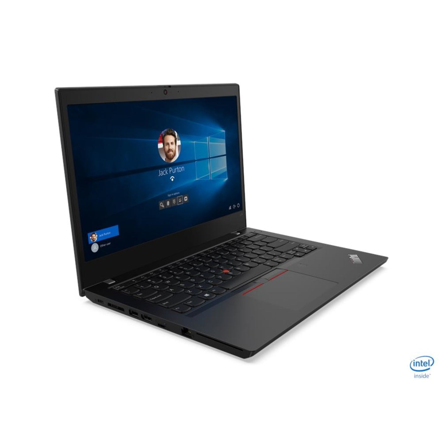 Refurbished (Excellent)  Lenovo ThinkPad L14 Gen 1 Intel Laptop | 14" 1920x1080 FHD | Core i5-10210U - 512GB SSD - 16GB RAM | 4 cores @ 4.2 GHz Win 11 Pro Black - Image 1