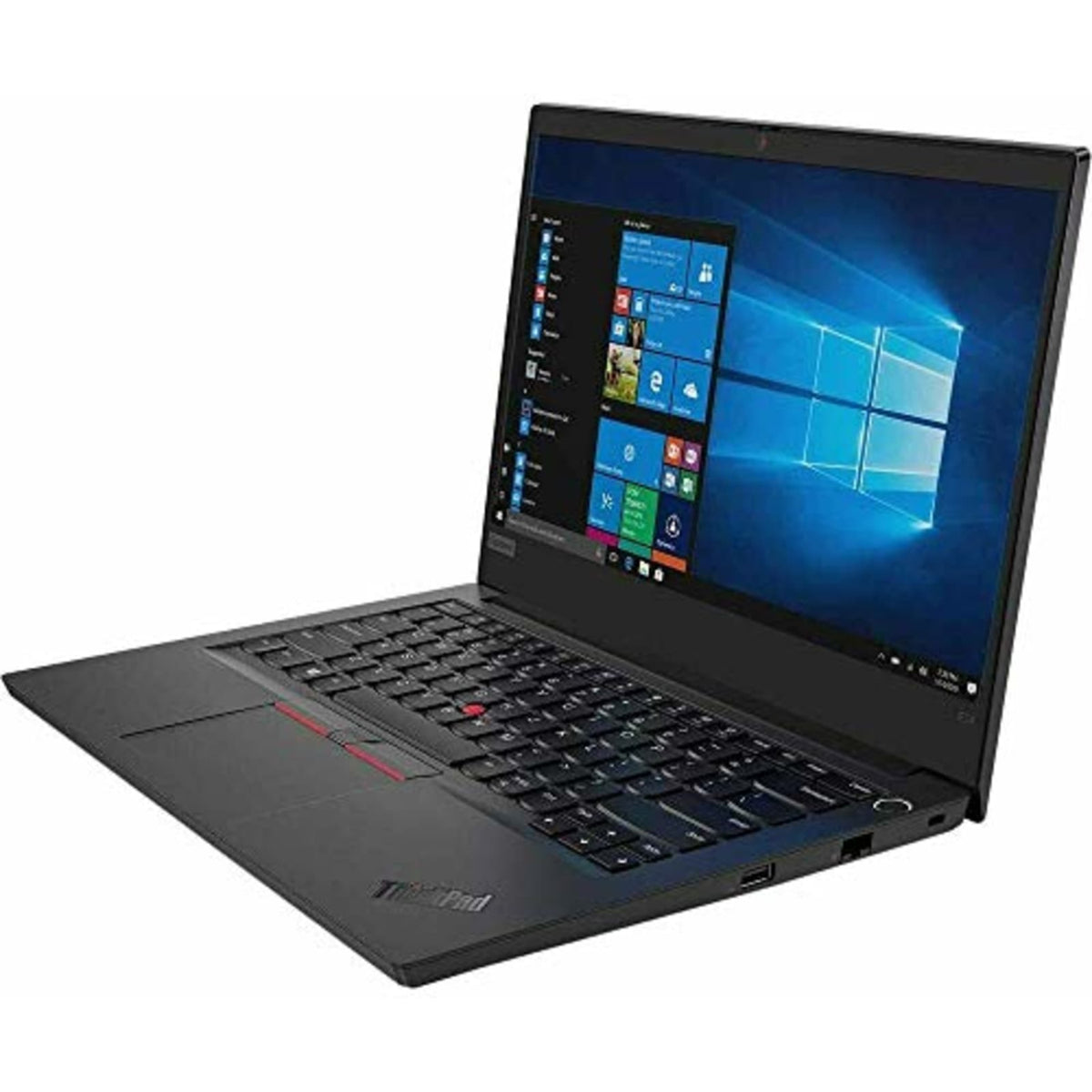 Refurbished (Excellent)  Lenovo ThinkPad E14 Gen 1 Laptop | 14" 1920x1080 FHD | Core i5-10210U - 256GB SSD Hard Drive - 16GB RAM | 4 cores @ 4.2 GHz Win 11 Pro Black - Image 1