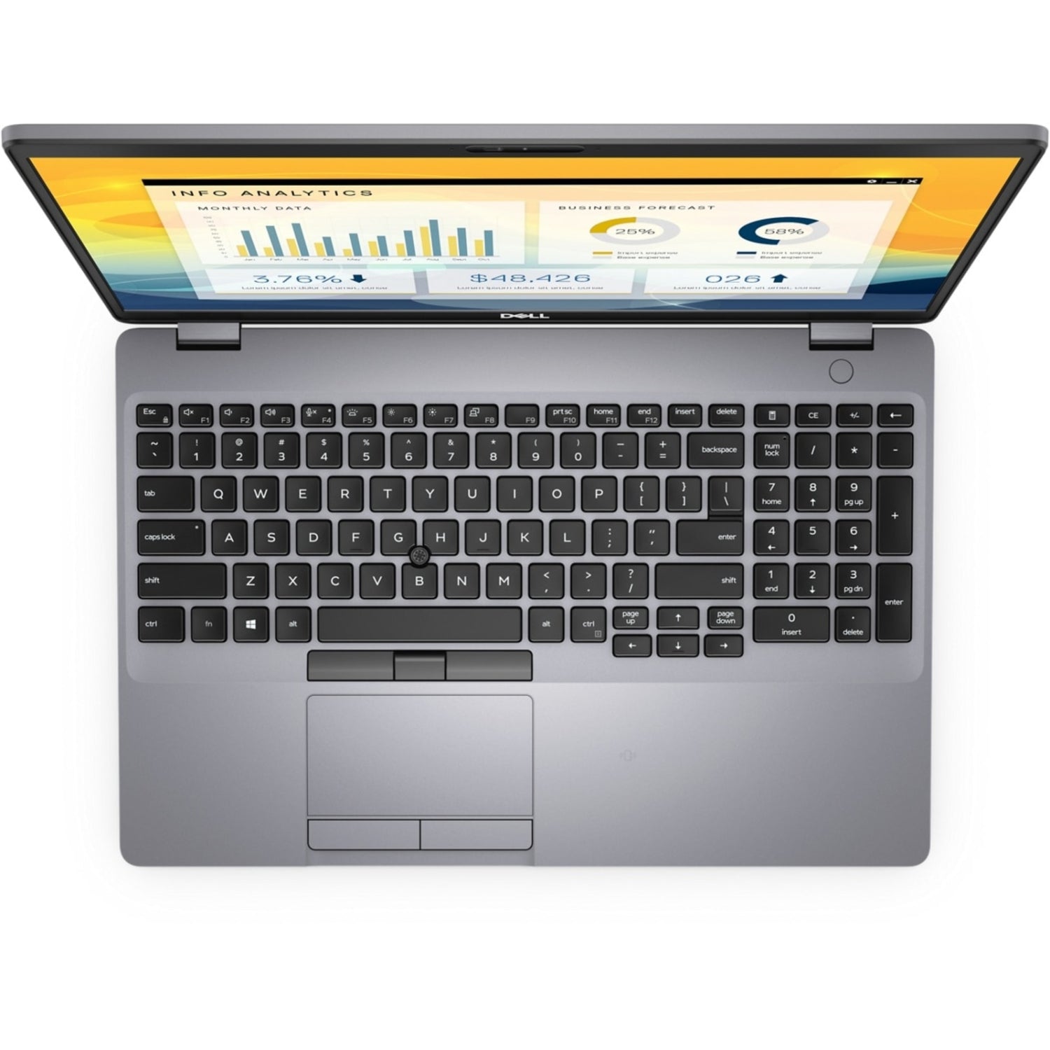 Refurbished (Excellent)  Dell Precision 3550 Workstation Laptop | 15.6" FHD  Backlit Keyboard  Core i7-10510U - 256GB SSD - 16GB RAM - Nvidia Quadro P520 2GB | 4 cores @ 4.9 Silver - Image 4