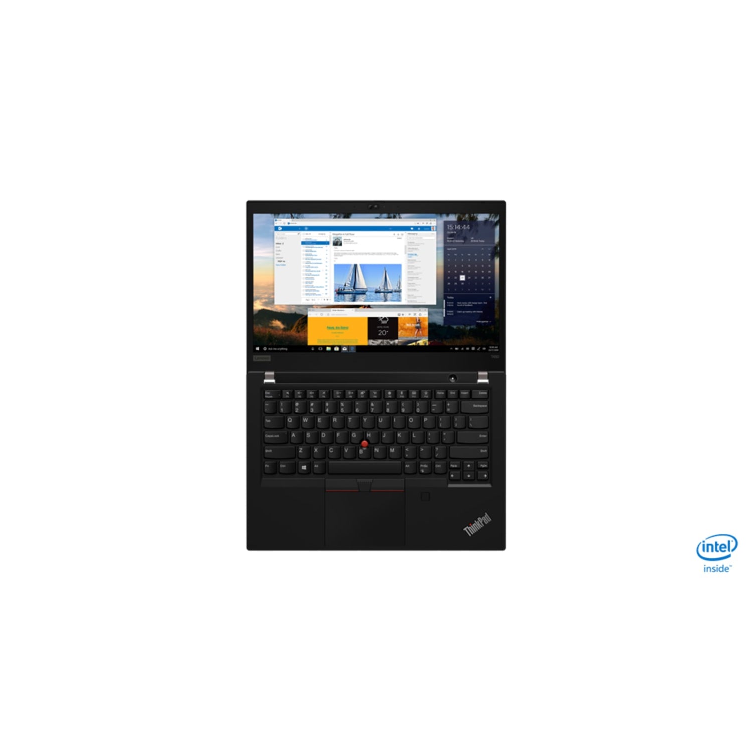 Refurbished (Good) Lenovo ThinkPad T490 Laptop | 14" FHD | Backlit Keyboard  Core i7-8565U - 256GB SSD - 8GB RAM | 4 cores @ 4.6 GHz Win 11 Pro Black - Image 2