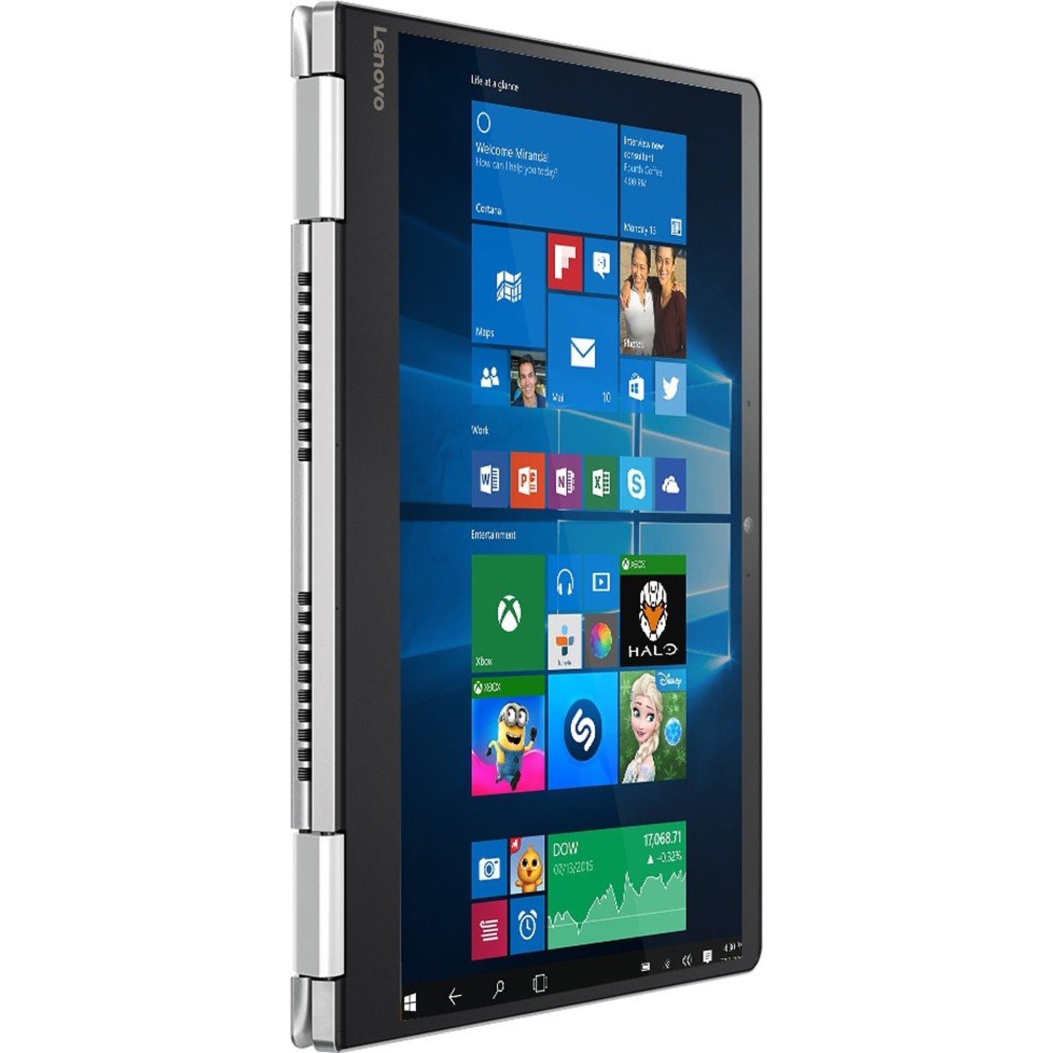 Refurbished (Excellent) Lenovo IdeaPad Yoga 710 14IKB 2-in-1 Laptop | 14" 1920x1080 FHD | Core i5-7200U - 256GB SSD Hard Drive - 8GB RAM | 2 cores @ 3.1 GHz Win 11 Home Silver - Image 6