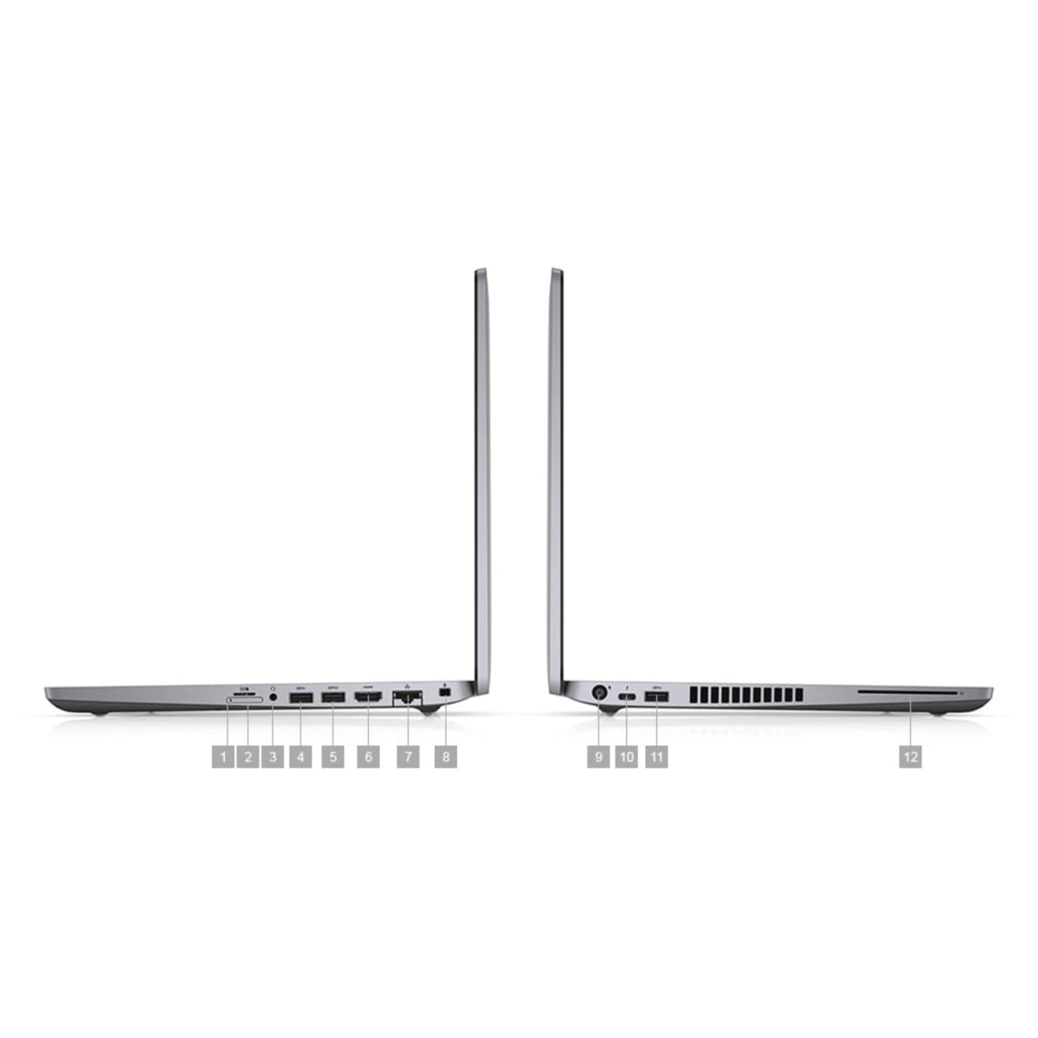 Refurbished (Good)  Dell Latitude 5510 Laptop | 15.6" FHD Backlit Bilingual keyboard | Core i7-10810U - 256GB SSD  - 16GB RAM | 6 cores @ 4.9 GHz Win 11 Pro Black - Image 2