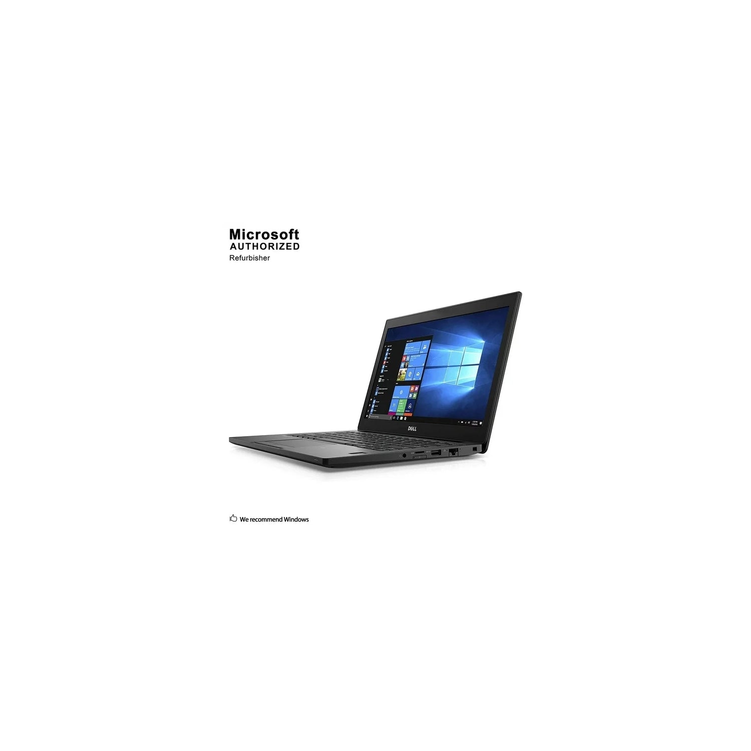 Refurbished(Excellent) - Dell Latitude 7280 - i5-6300U CPU @ 2.40GHz -12.5" FHD , 8GB RAM - 256GB SSD , Bilingual Keyboard, Win11 , Black - Image 2