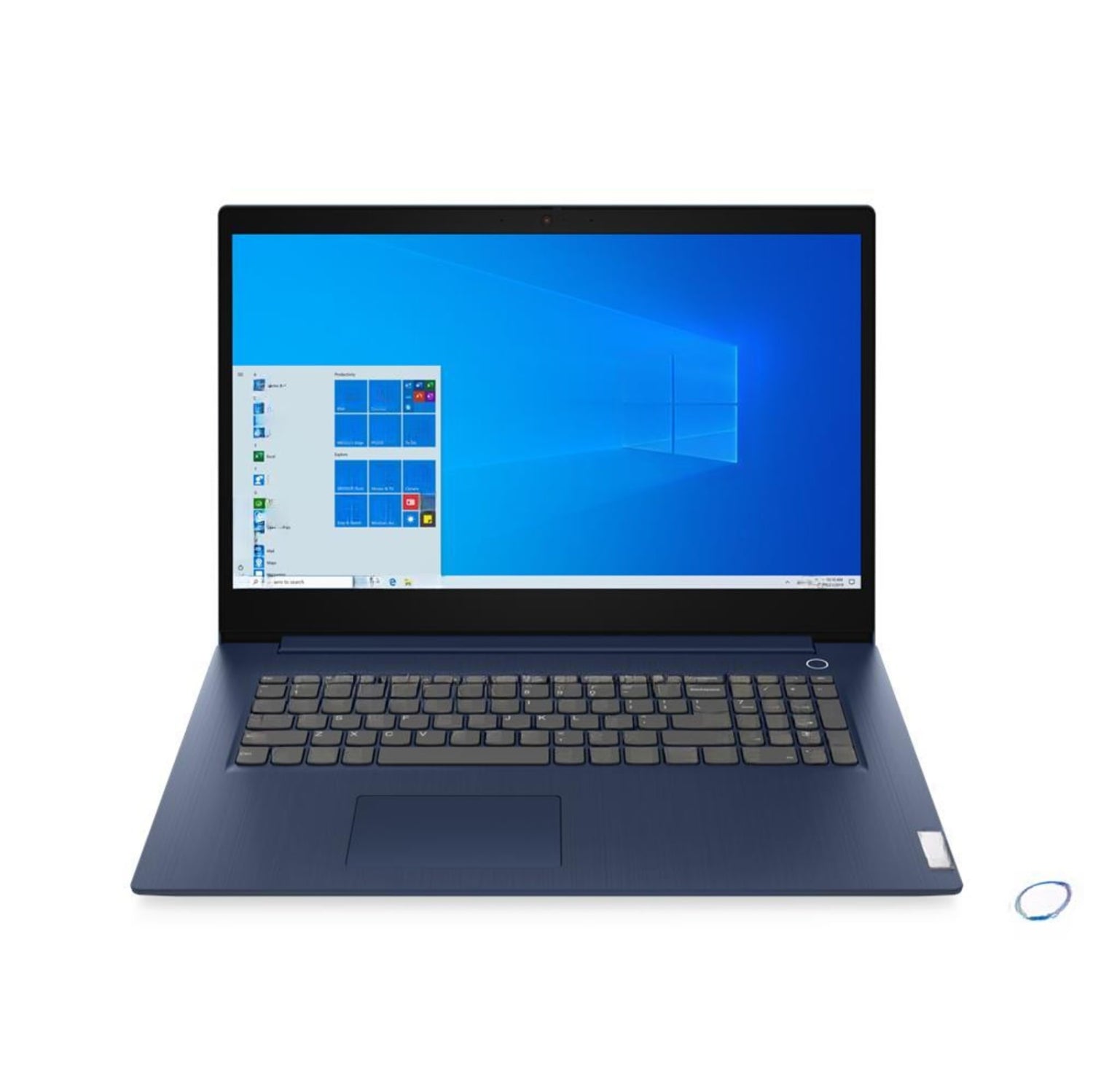 Refurbished (Good) - Custom Lenovo IdeaPad 3 17IIL05 Laptop (Intel i5-1035G1, 16GB RAM, 1TB HDD, Intel UHD, 17.3" HD  NVIDIA GeForce MX330 | Silver (1600x900), Win 11 Pro - Image 1