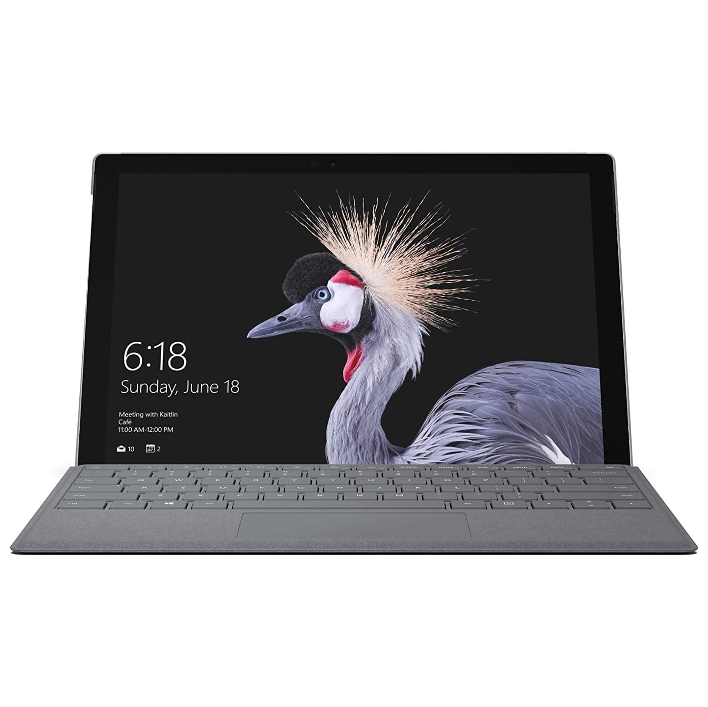 Refurbished (Good) Microsoft Surface Pro 4 - Intel Core i5-6300U 2.4GHz, Backlit keyboard , 8GB RAM, 256GB SSD, with Surface Keyboard, QHD , Windows 11 Pro , Blue - Image 2