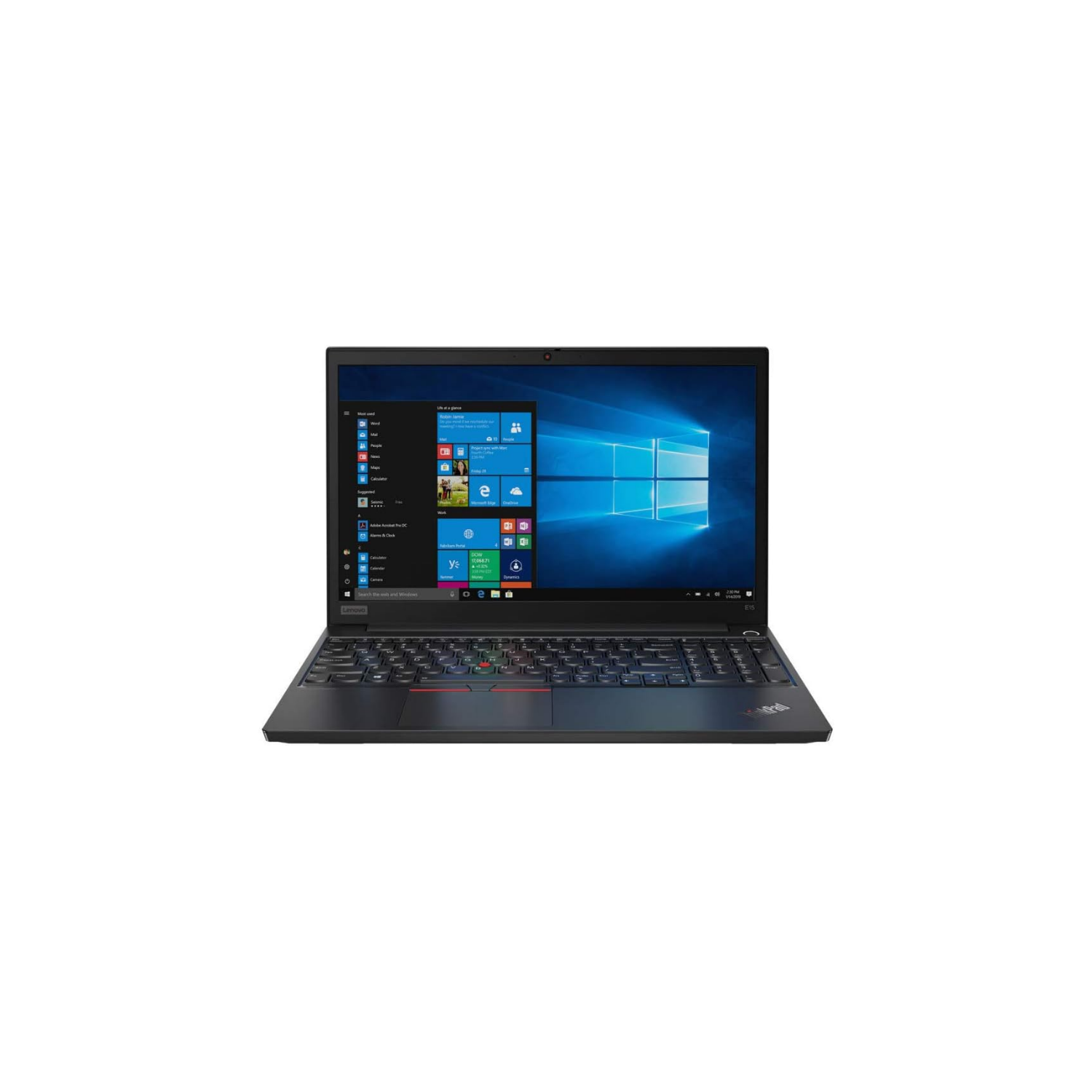 Refurbished (Excellent) - Lenovo ThinkPad E15 Laptop 15.6" FHD 1920 x 1080 (Intel Core i5 i5-10210U 16 GB RAM / 512 GB SSD) - Win11 , Black - Image 1