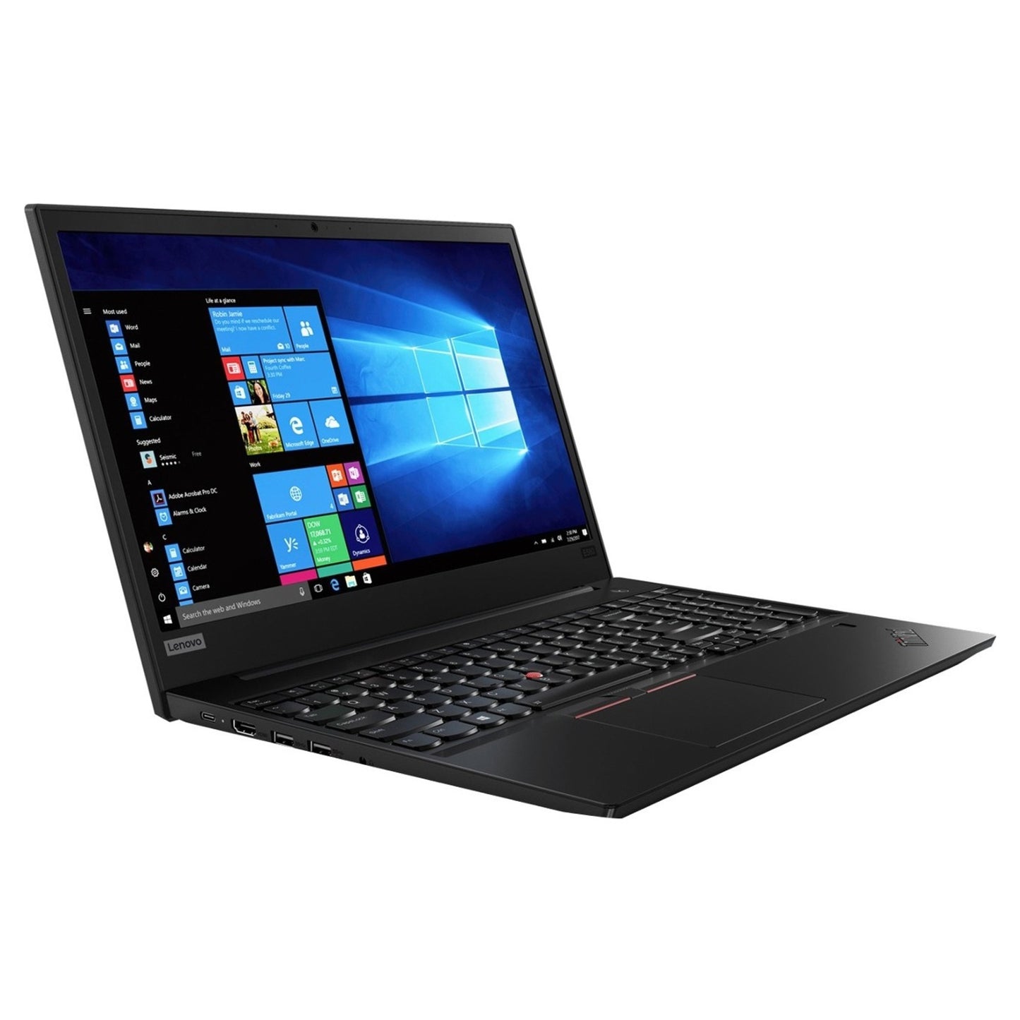 Refurbished (Excellent)  Lenovo ThinkPad E580 Laptop | 15.5" 1920x1080 FHD | Core i7-8550U - 512GB SSD Hard Drive - 8GB RAM | 4 cores @ 4 GHz Win 11 Pro Black - Image 3