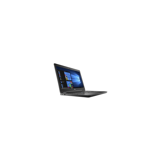 Refurbished (Fair) - Dell Latitude 5580 15.6" FHD Laptop  , Backlit keyboard  , 4core@3.90GHz Black (Intel i7-7820HQ / 16 GB RAM / 256 GB SSD / Windows 11Pro) - Image 1