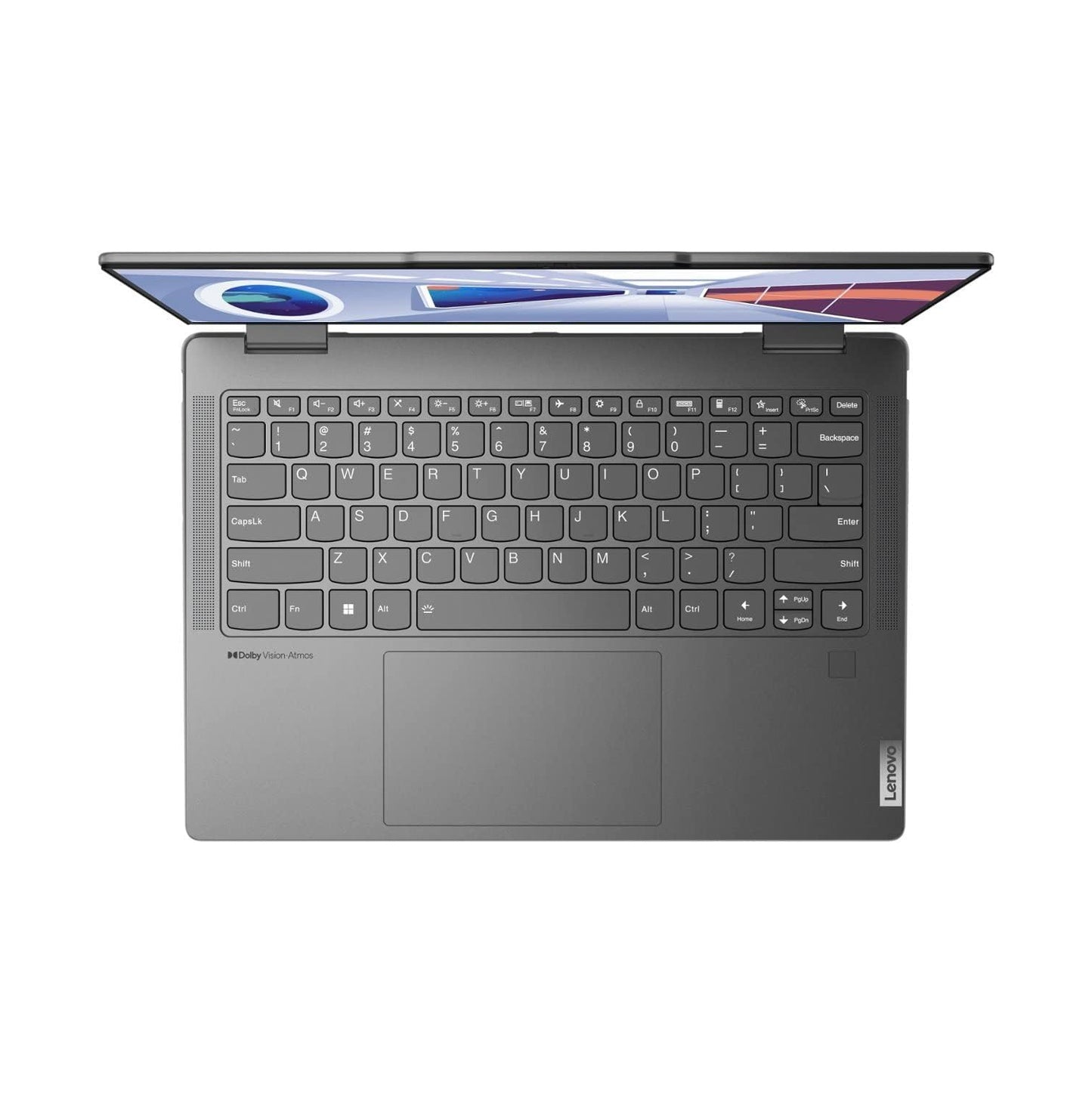 Refurbished (Excellent) - Lenovo Yoga 7 14" QHD  touchscreen laptop 14IAL7 - 10 cores @ 4.40GHz , Intel Core i5-1235U  - Backlit Keyboard - 8GB RAM - 512GB SSD - Windows 11 Grey - Image 3