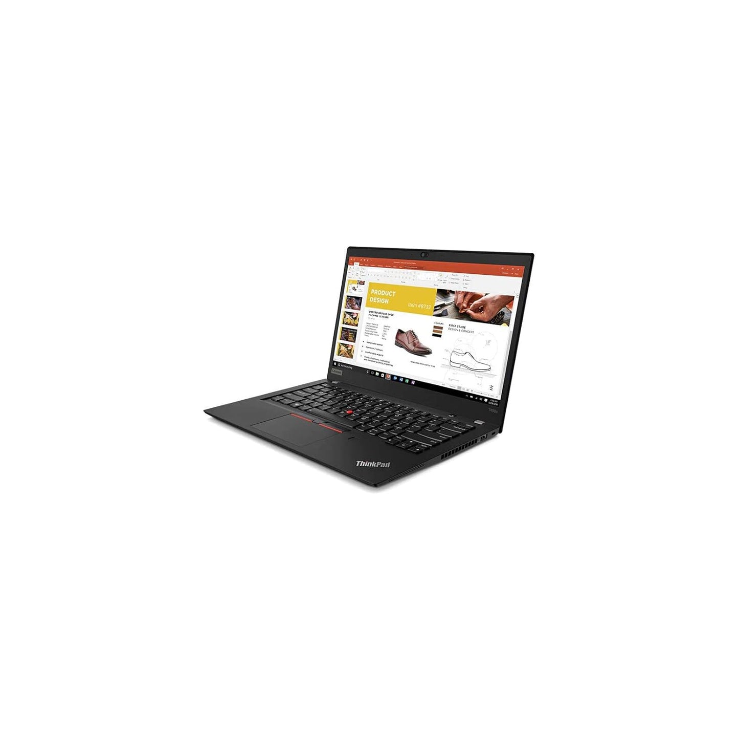 Refurbished (Good) - Lenovo ThinkPad T490s 14" FHD Laptop , Backlit keyboard , Black (Intel i7-8665U 4 cores @ 4.80GHz / 16GB RAM / 512GB SSD / Windows 11 Pro) - Image 1