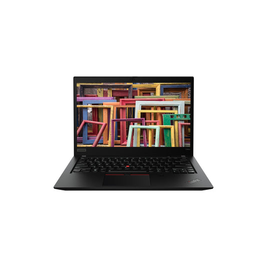 Refurbished (Excellent) - Lenovo ThinkPad T490s 4 core @4.10GHz - 14" FHD Laptop - Backlit Keyboard  - Black (Intel i5-8365U / 8 GB RAM / 512 GB SSD / Windows 11 Pro) - Image 1