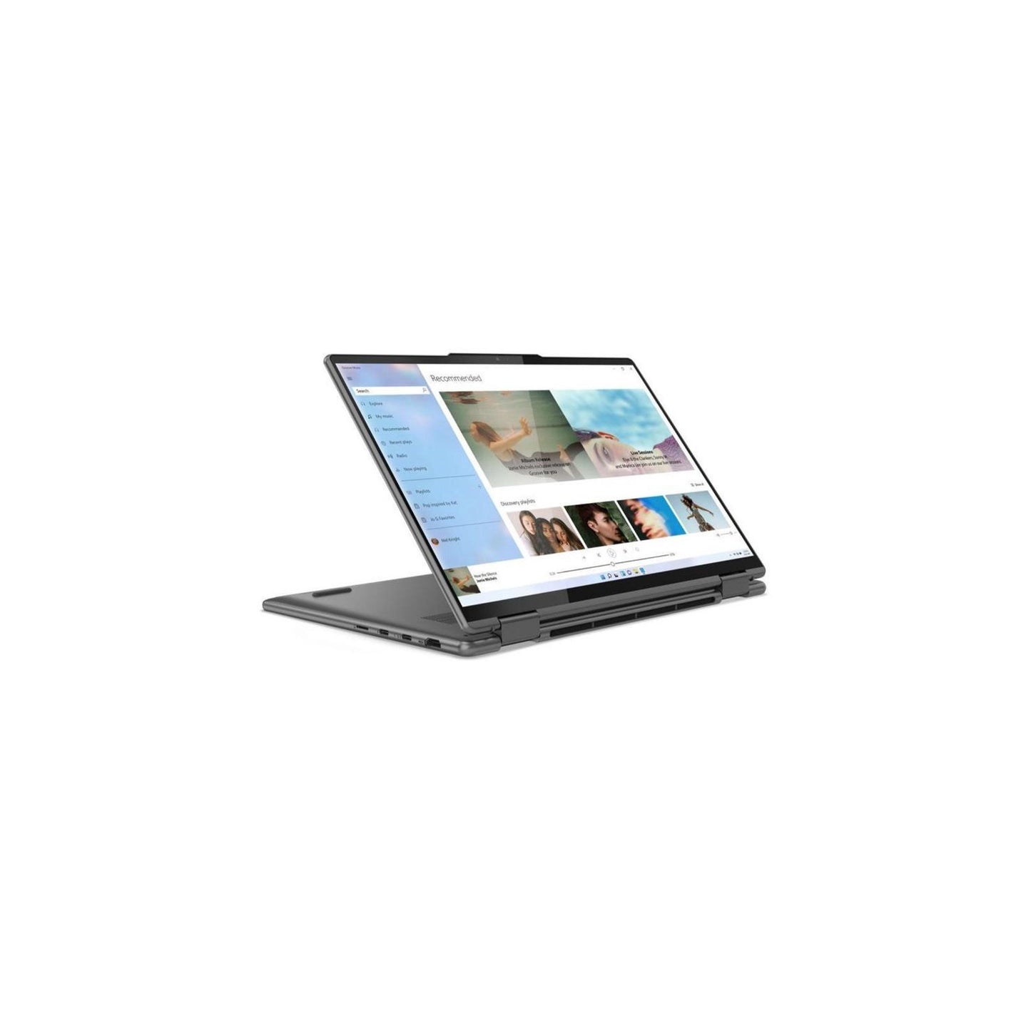 Refurbished (Excellent) - Lenovo Yoga 7 14" QHD  touchscreen laptop 14IAL7 - 10 cores @ 4.40GHz , Intel Core i5-1235U  - Backlit Keyboard - 8GB RAM - 512GB SSD - Windows 11 Grey - Image 5