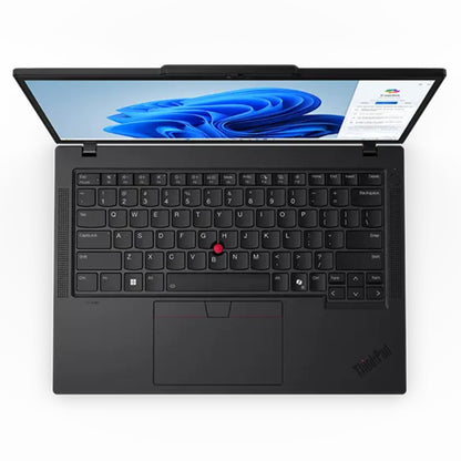 Refurbished (Excellent)  Lenovo ThinkPad T14 Gen 5 AMD Laptop | 14" FHD+ | Bilingual  Ryzen 5 Pro - 8540U - Radeon 740M 512GB SSD - 16GB RAM | 6 cores @ 4.9 GHz Win 11 Pro Black - Image 1