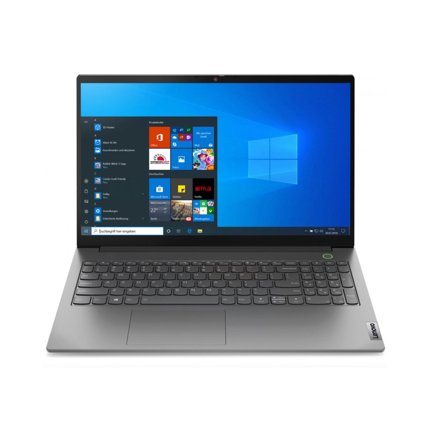 Refurbished (Excellent) Lenovo ThinkBook 15 G2 ITL Laptop | 15.6"  FHD | Core i5-1135G7 - 256GB SSD Hard Drive - 8GB RAM | 4 cores @ 4.2 GHz Backlit keyboard  Win 11 Pro  Silver - Image 1
