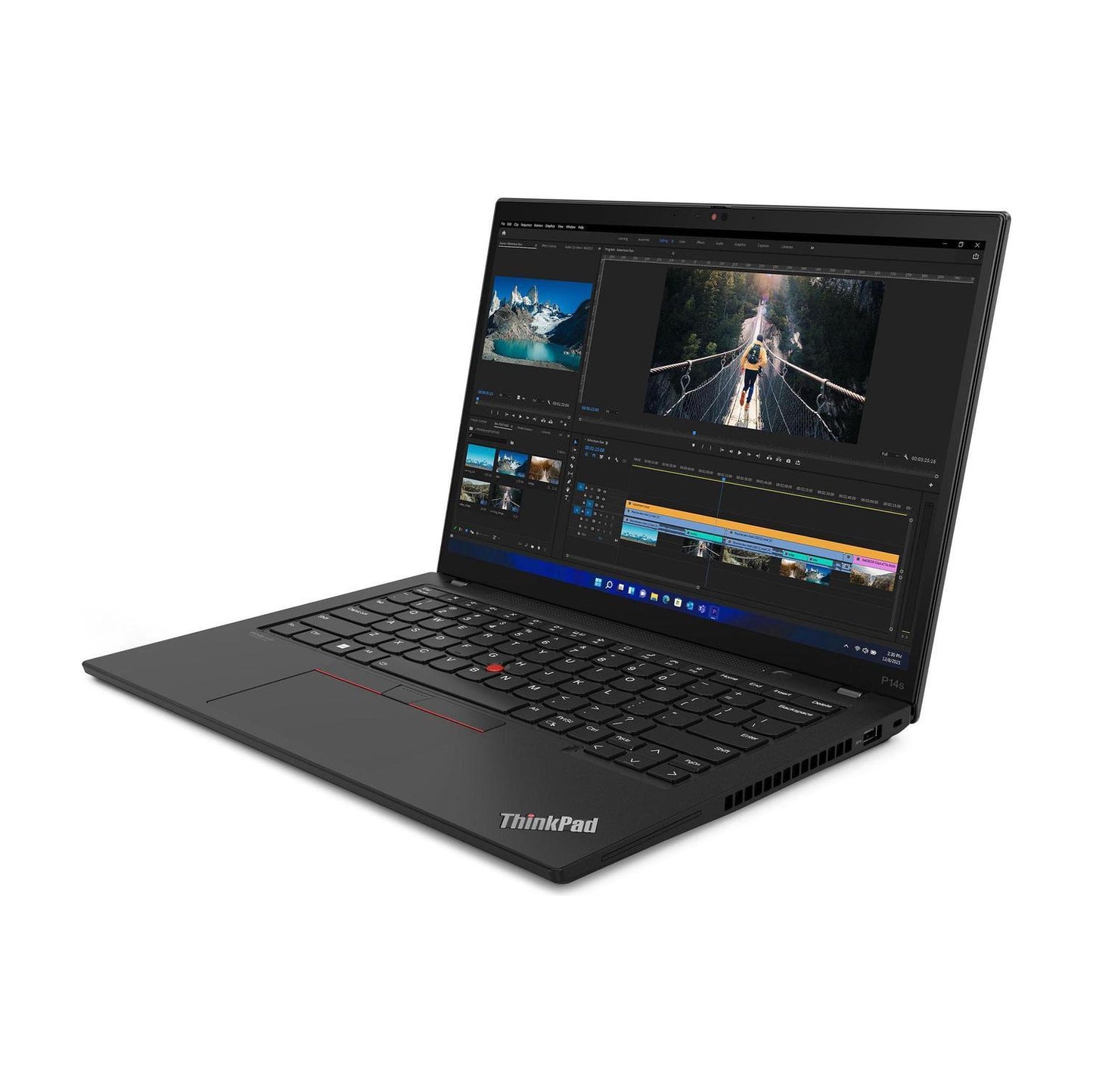 Refurbished (Excellent)  Lenovo ThinkPad P14s Gen 4 Intel Laptop (2023) | 14" 1920x1200 FHD+ | Core i7-1360P - 512GB SSD Hard Drive - 16GB RAM - Nvidia GeForce RTX A500 | 12 cores  - Image 3
