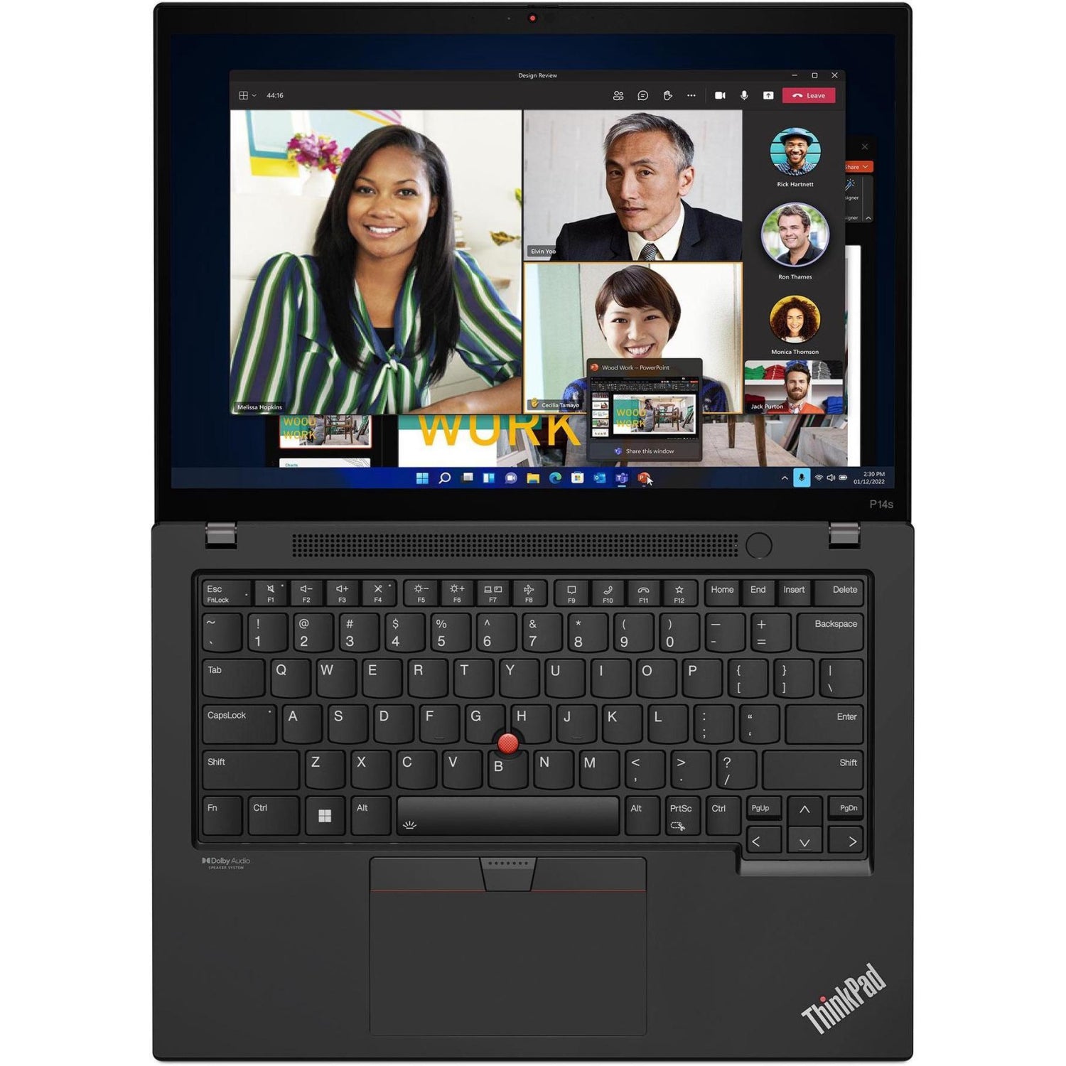 Refurbished (Excellent)  Lenovo ThinkPad P14s Gen 4 Intel Laptop (2023) | 14" 1920x1200 FHD+ | Core i7-1360P - 512GB SSD Hard Drive - 16GB RAM - Nvidia GeForce RTX A500 | 12 cores  - Image 6