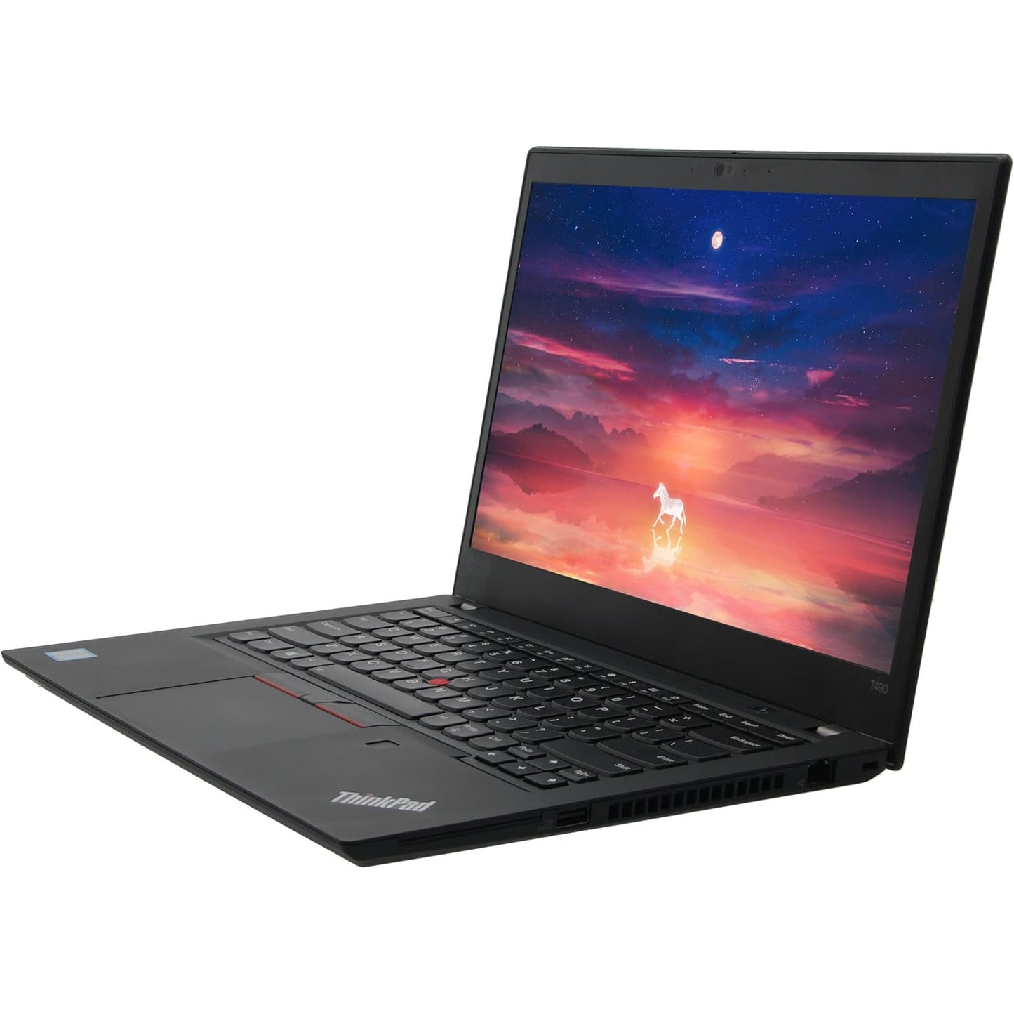 Refurbished (Excellent) - Lenovo ThinkPad 14" FHD T490 i5-8365U 16GB RAM  256GB SSD 4 cores @4.10GHz Backlit Keyboard  Windows 11 Pro Black - Image 2