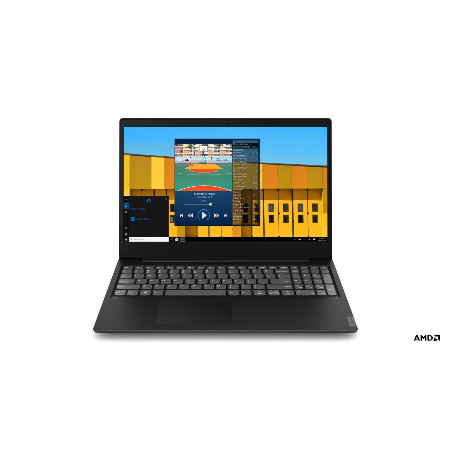 Refurbished (Good) Lenovo S145-15AST IdeaPad 15.6 Screen Laptop (AMD A4-9125 RADEON R3 , 8GB RAM, 256GB SSD, Windows11 Home) - Silver - Image 1