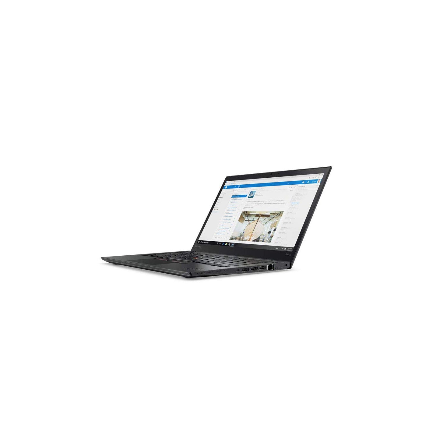 Refurbished (Excellent) - Lenovo Thinkpad T470s Laptop | 14" FHD Display | Backlit Keyboard | Intel Core i5-6300U | 3.00GHz | 8GB RAM | 256GB SSD | Windows 11Pro Black - Image 4
