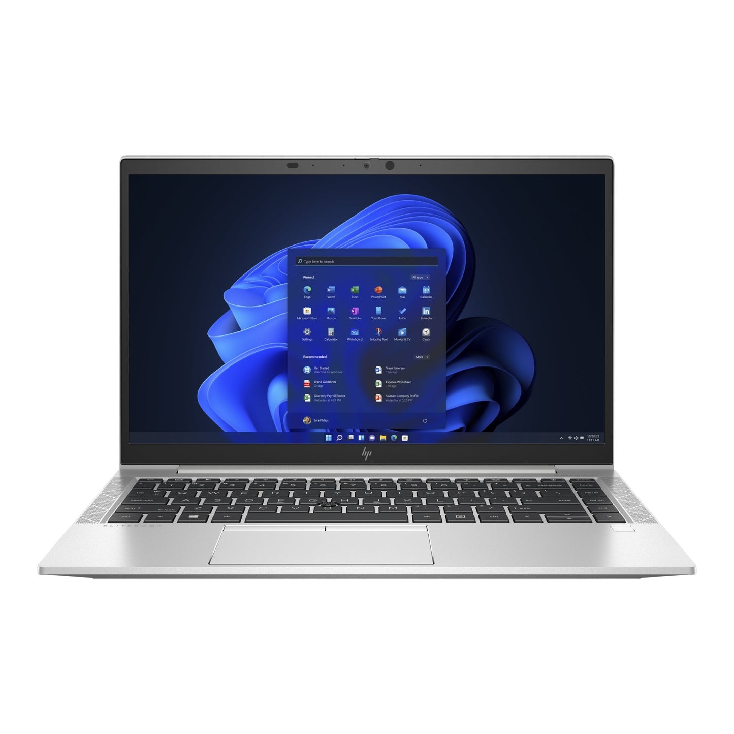 Refurbished (Excellent) HP EliteBook 840 G7 14" FHD , i5-10310U , 16GB RAM , 512GB SSD , Windows 11 Pro, Business & School Laptop , Backlit Keyboard , Silver  - Image 1