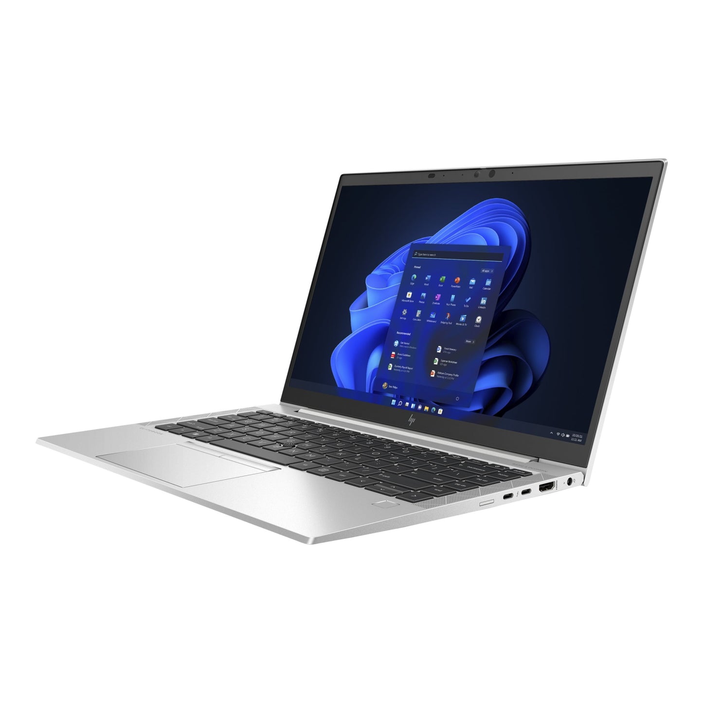 Refurbished (Excellent) HP EliteBook 840 G7 14" FHD , i5-10310U , 16GB RAM , 512GB SSD , Windows 11 Pro, Business & School Laptop , Backlit Keyboard , Silver  - Image 3