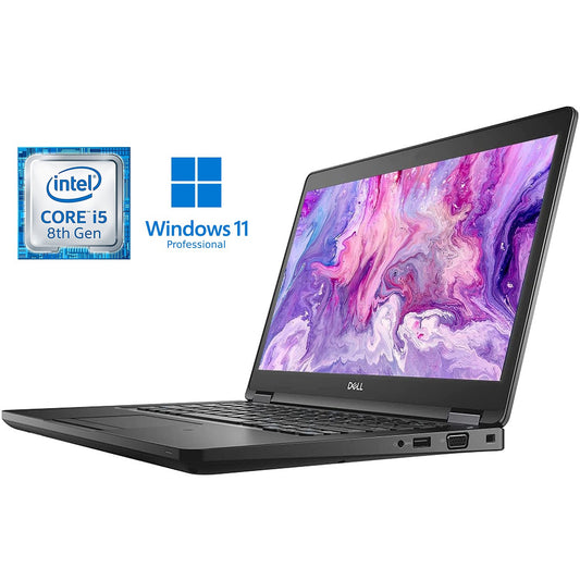 Refurbished (Good) Dell Latitude 5490 14", i5-8250U, 8GB RAM, 256GB SSD, Windows 11 Pro, Business & School Laptop  - Image 1