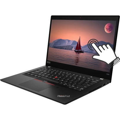 Refurbished(Excellent) Lenovo ThinkPad X390 Yoga 13.3" 2-in-1 Touchscreen Laptop , Backlit Keyboard , Intel Core i5-8365U 4 cores@ 4.10GHz, 8GB RAM, 256GB SSD, Windows 11 Pro Black - Image 1