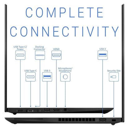 Refurbished(Excellent) Lenovo ThinkPad X390 Yoga 13.3" 2-in-1 Touchscreen Laptop , Backlit Keyboard , Intel Core i5-8365U 4 cores@ 4.10GHz, 8GB RAM, 256GB SSD, Windows 11 Pro Black - Image 7