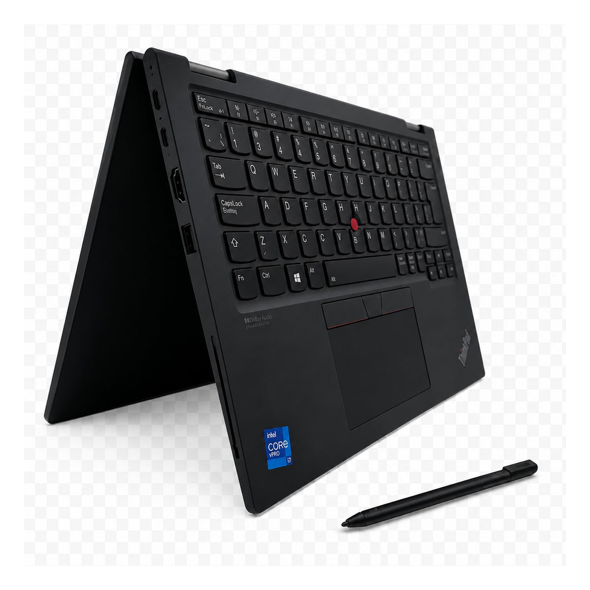Refurbished (Excellent) - Lenovo ThinkPad X13 Yoga Gen 3 13.3" FHD+ Touch 2-in-1 Bilingual Backlit Keyboard - Core i7-1265U 10cores@4.80GHz vPro  16GB RAM - 512GB SSD - Win 11 Pro  - Image 2