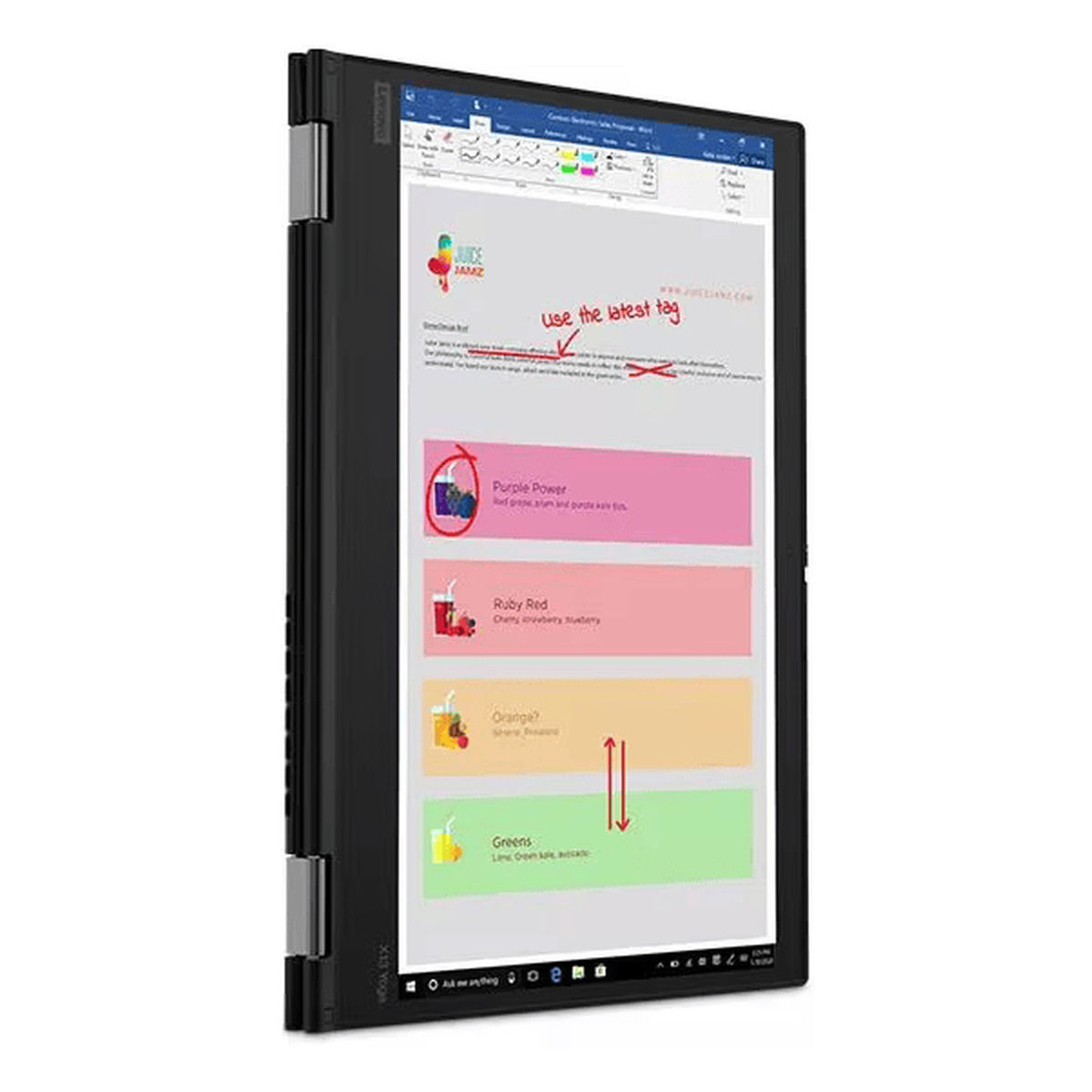 Refurbished (Excellent) LENOVO Thinkpad X13 Yoga, 13.3" Touch FHD , Backlit Keyboard , i7-1185G7, 16GB RAM , 512GB SSD , 1 Years Warranty, Win 11 , Black - Image 4