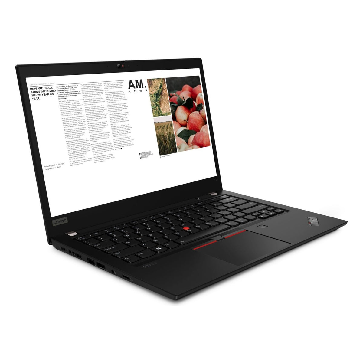 Refurbished (Excellent)  Lenovo ThinkPad T14 Gen 2 Intel Laptop | 14" FHD Backlit Keyboard | Core i5-1135G7 - 256GB SSD - 16GB RAM | 4 cores @ 4.2GHz Win 11 Pro Black - Image 4
